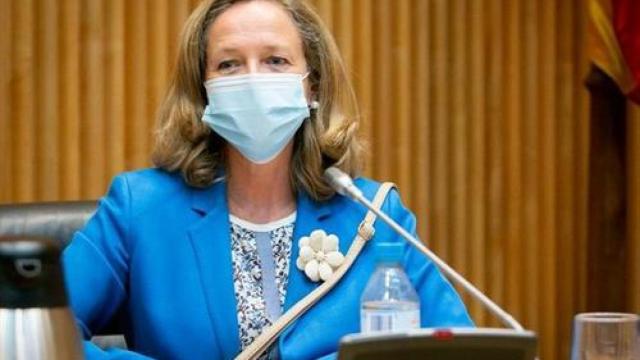 La vicepresidenta tercera y ministra de Asuntos Económicos y Transformación Digital, Nadia Calviño.