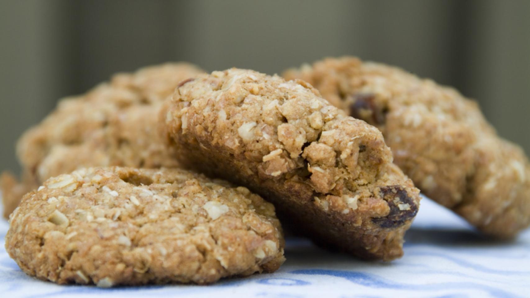 Galletas de avena fáciles y rápidas