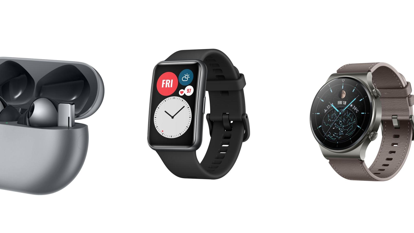 Nuevos Huawei Watch GT2 Pro, Watch Fit y Freebuds Pro