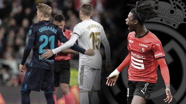 Odegaard, Fede Valverde y Camavinga