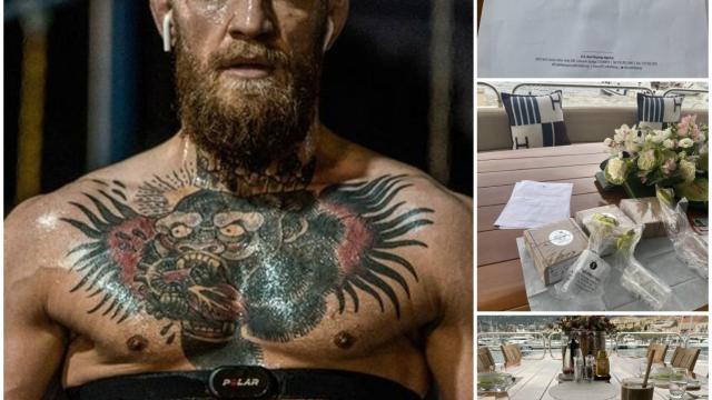 Conor McGregor y su visita de la USADA a su yate