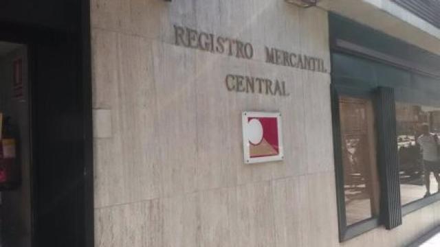 La sede del Registro Mercantil.