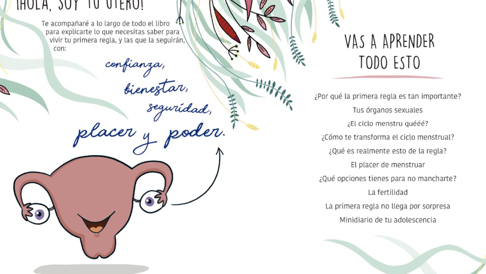 Una imagen del libro 'Mestruita'.