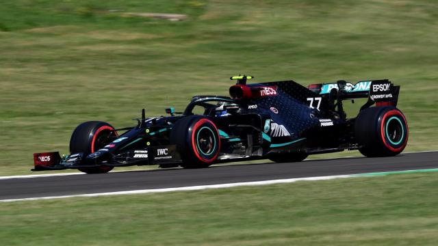 Bottas en el GP de la Toscana en el circuito de Mugello