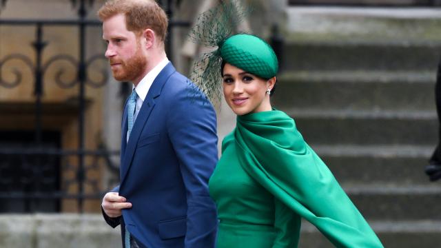 Meghan Markle y el príncipe Harry en una imagen de archivo.