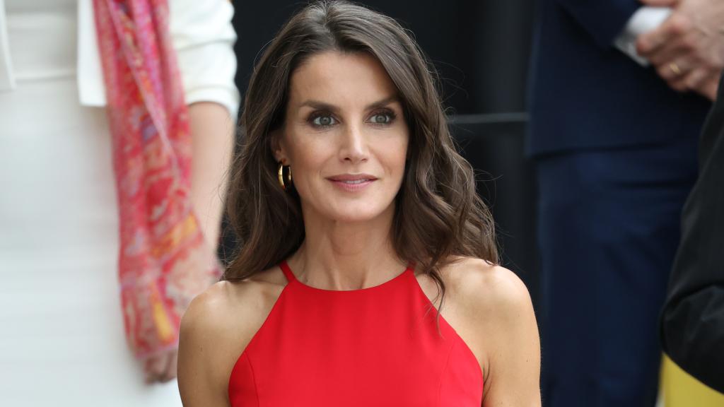 La reina Letizia durante los premios nacionales de Innovación y Diseño en Valencia.