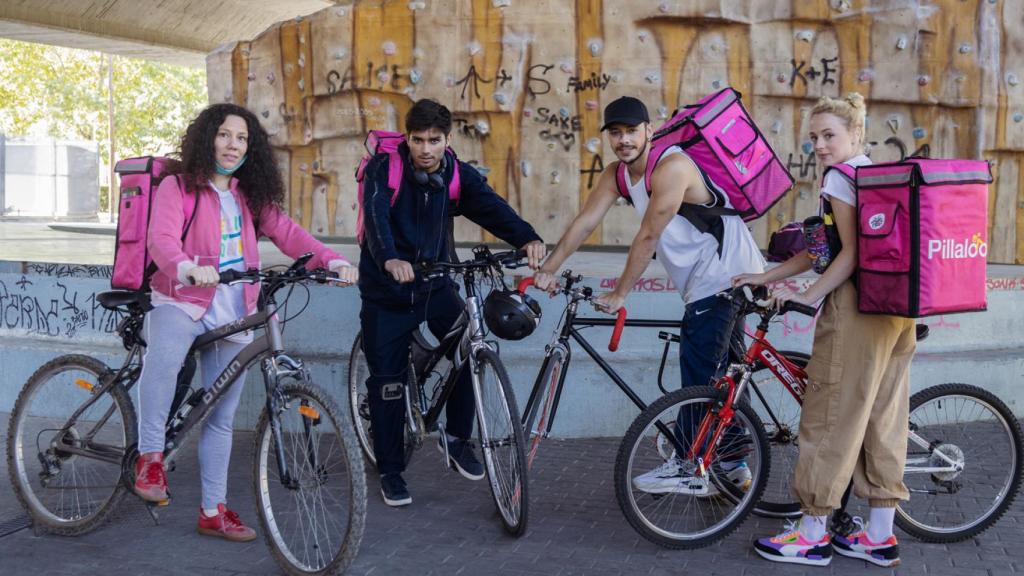 Parte del reparto de 'Riders' (RTVE)