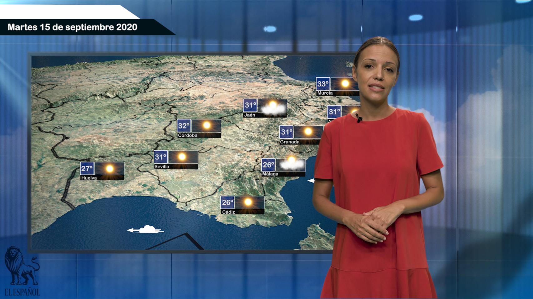 Pronóstico para el martes 15 de septiembre.