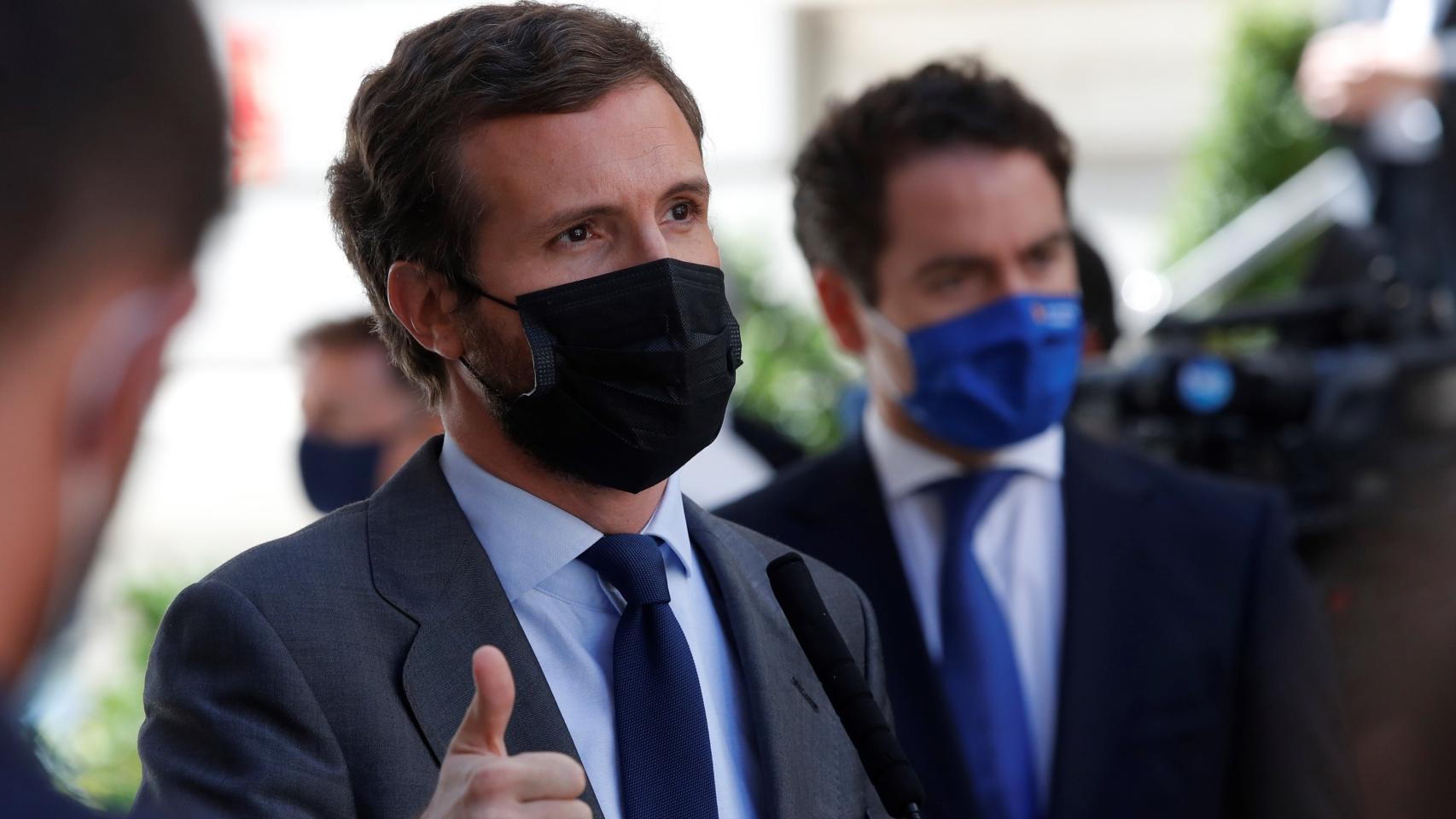 Pablo Casado, presidente del PP, en una imagen de archivo.