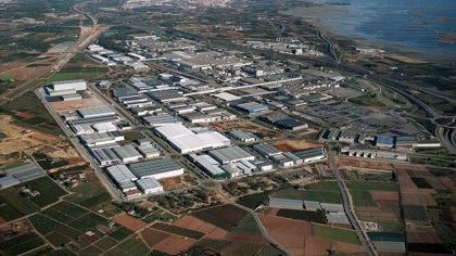 Un polígono industrial.