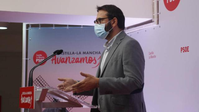 Sergio Gutiérrez, este martes en rueda de prensa