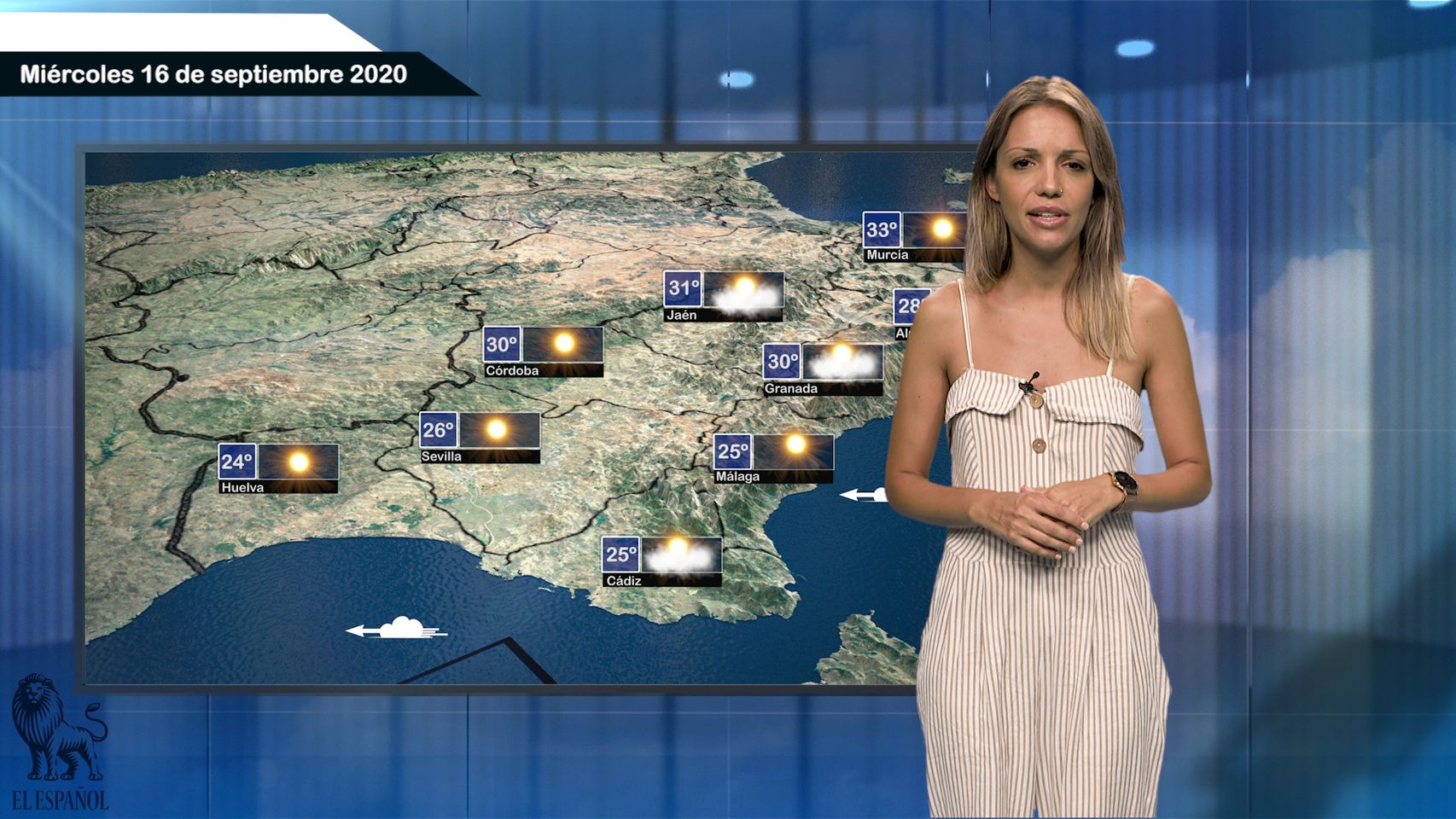 Pronóstico para el 16 de septiembre.