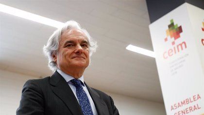 El presidente de CEIM, Miguel Garrido.
