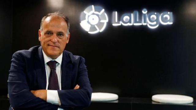 Javier Tebas, máximo dirigente de LaLiga