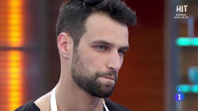 Jesús Castro, durante el pique con Jordi Cruz.