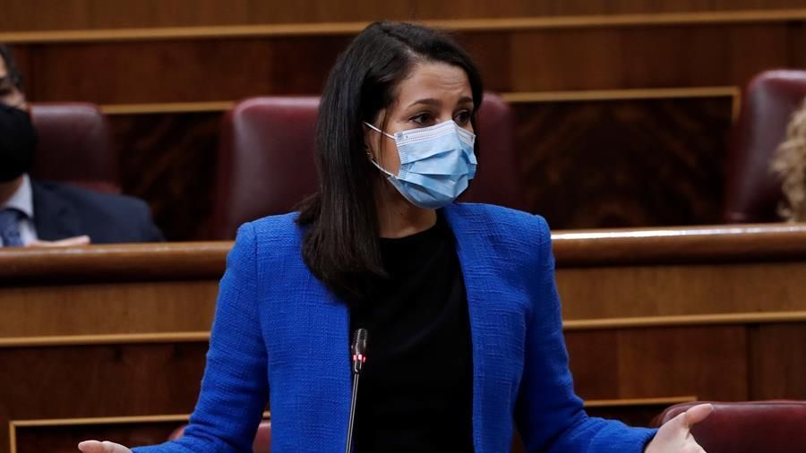 La presidenta de Cs, Inés Arrimadas.