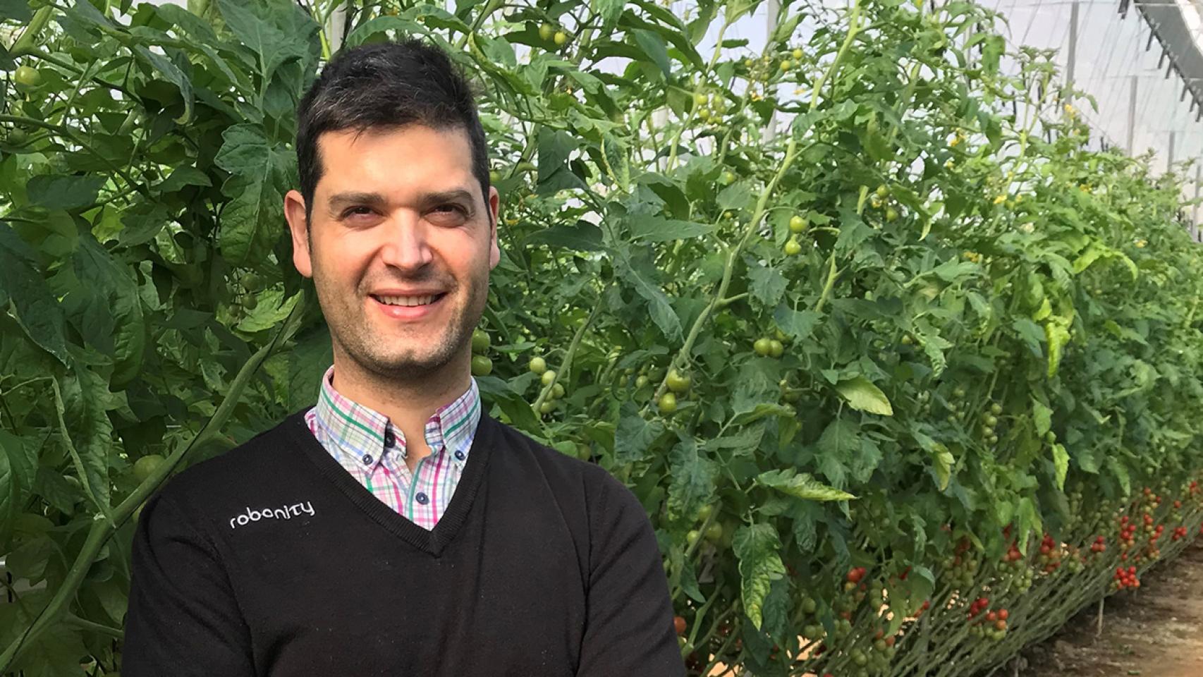 El emprendedor español Ramón González, fundador de Robonity, con sede en Almería.
