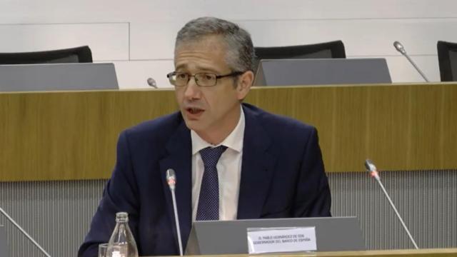 Pablo Hernández de Cos, gobernador del Banco de España.