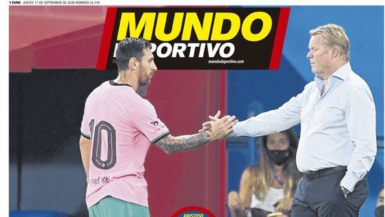 Portada Mundo Deportivo 17-09-2020