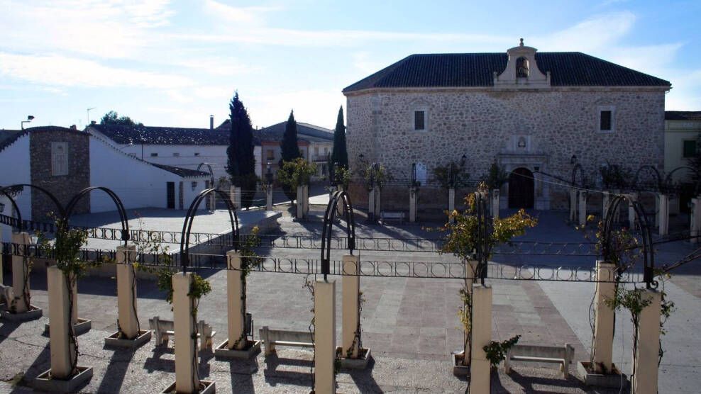Glorieta de la Virgen del Egido en La Puebla de Almoradiel (Toledo). Foto: Ayuntamiento