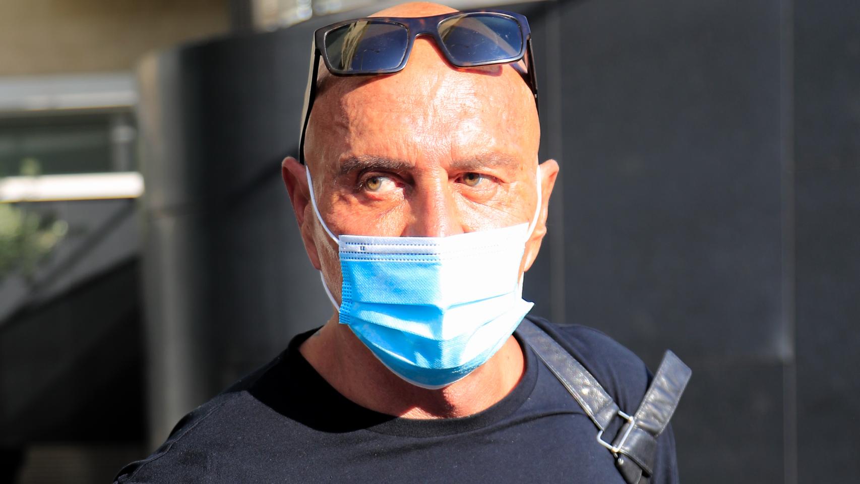 Kiko Matamoros a su salida del hospital el pasado mes de agosto.