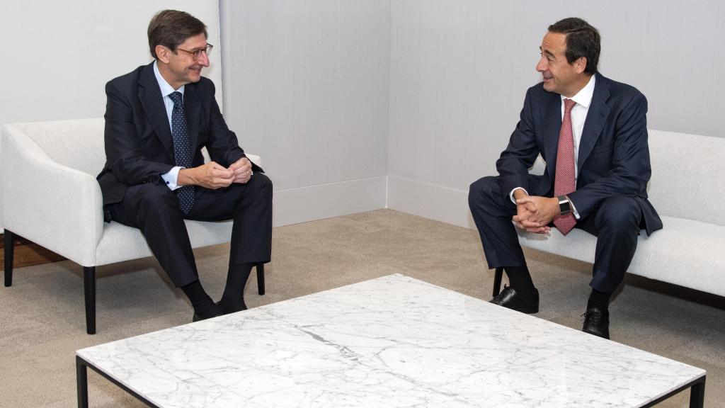 José Ignacio Goirigolzarri y Gonzalo Gortázar.