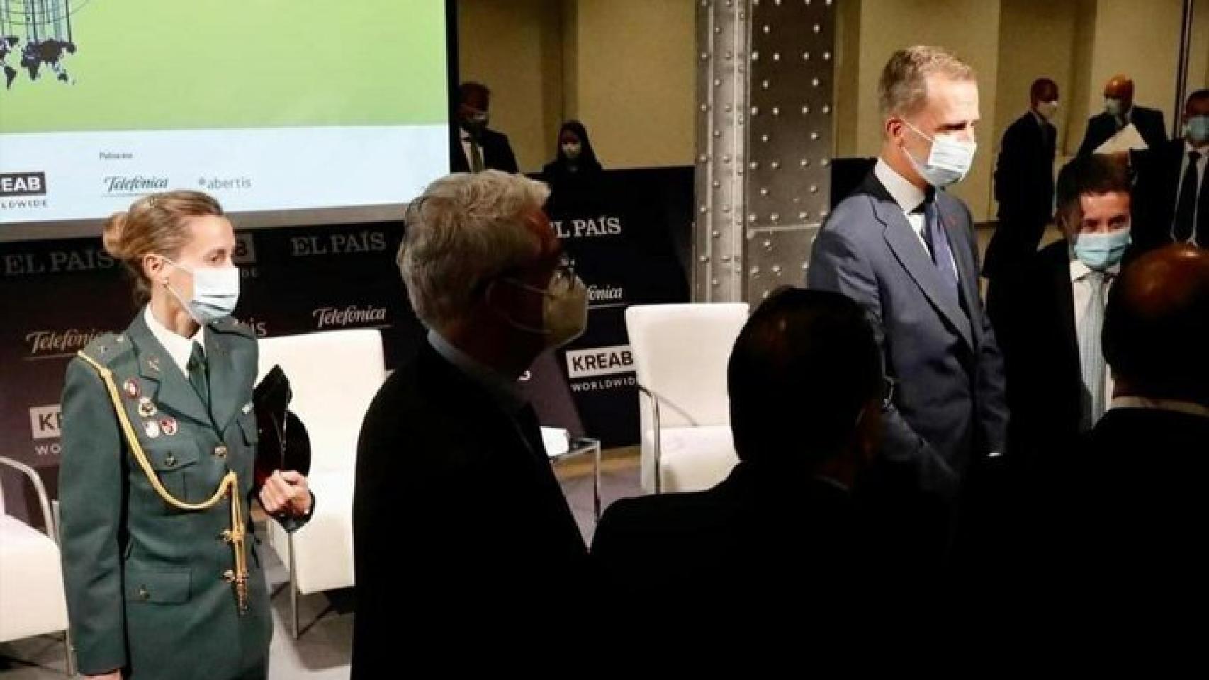 Una comandante de la Guardia Civil, primera mujer se convierte en ayudante de campo del Rey