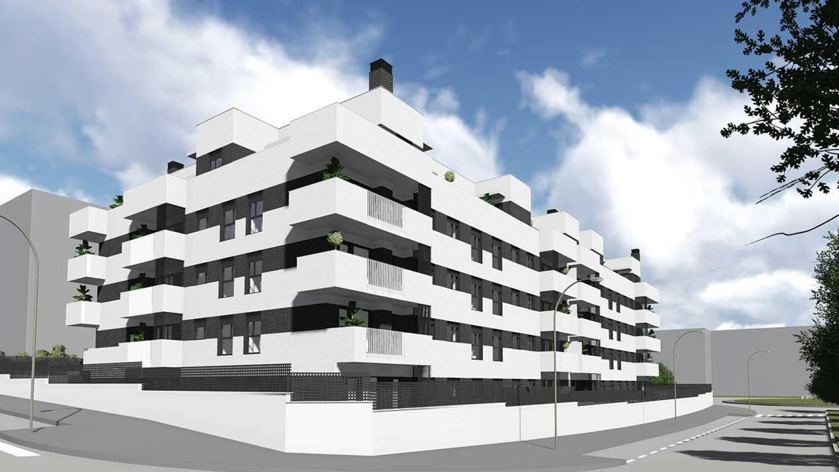 Célere Infanta IV (Madrid), una de las promociones que entran en la medida lanzada.