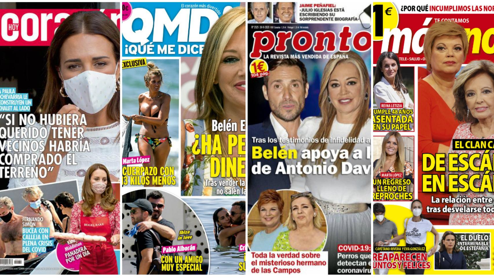 Estas son las revistas de este lunes.