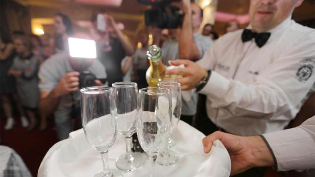 Camareros en imagen de archivo.