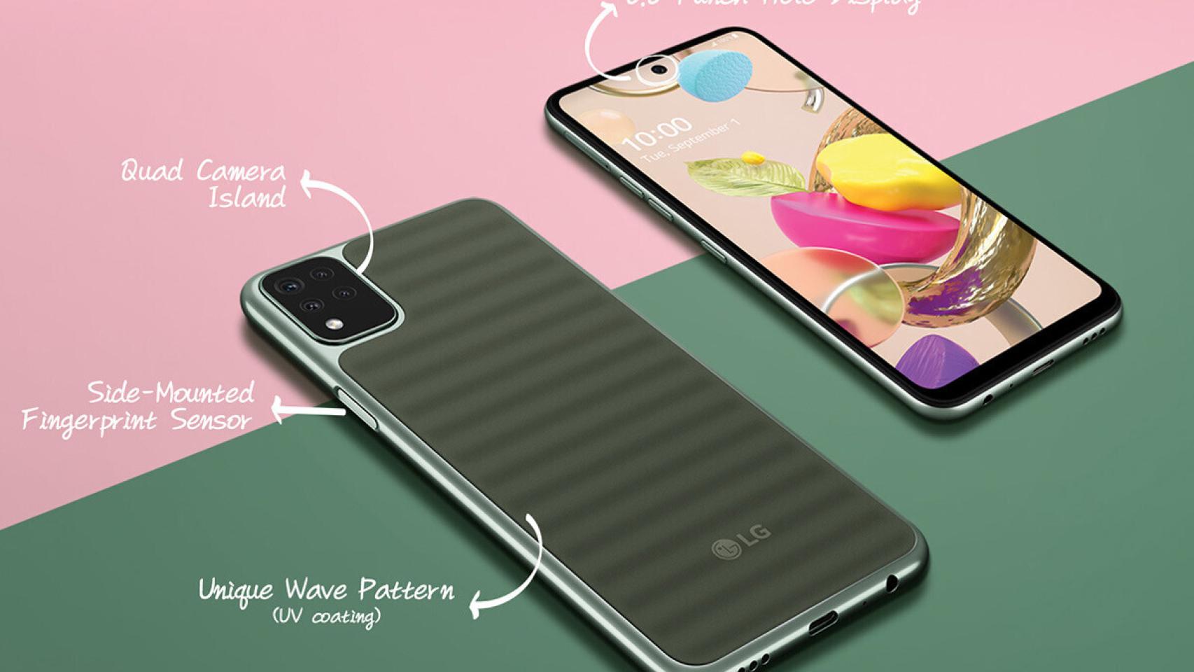 LG K42: un nuevo Android de gama baja que estrena diseño