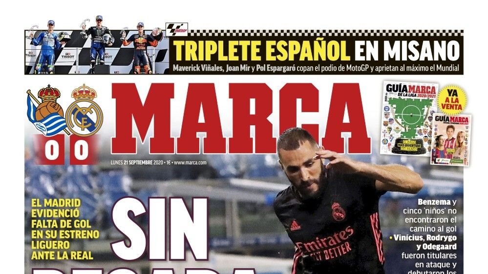 Portada MARCA (21/09/20)