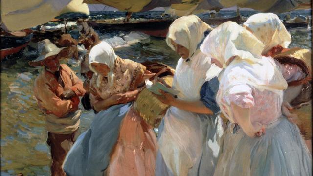 'Pescadoras valencianas', de Joaquín Sorolla.
