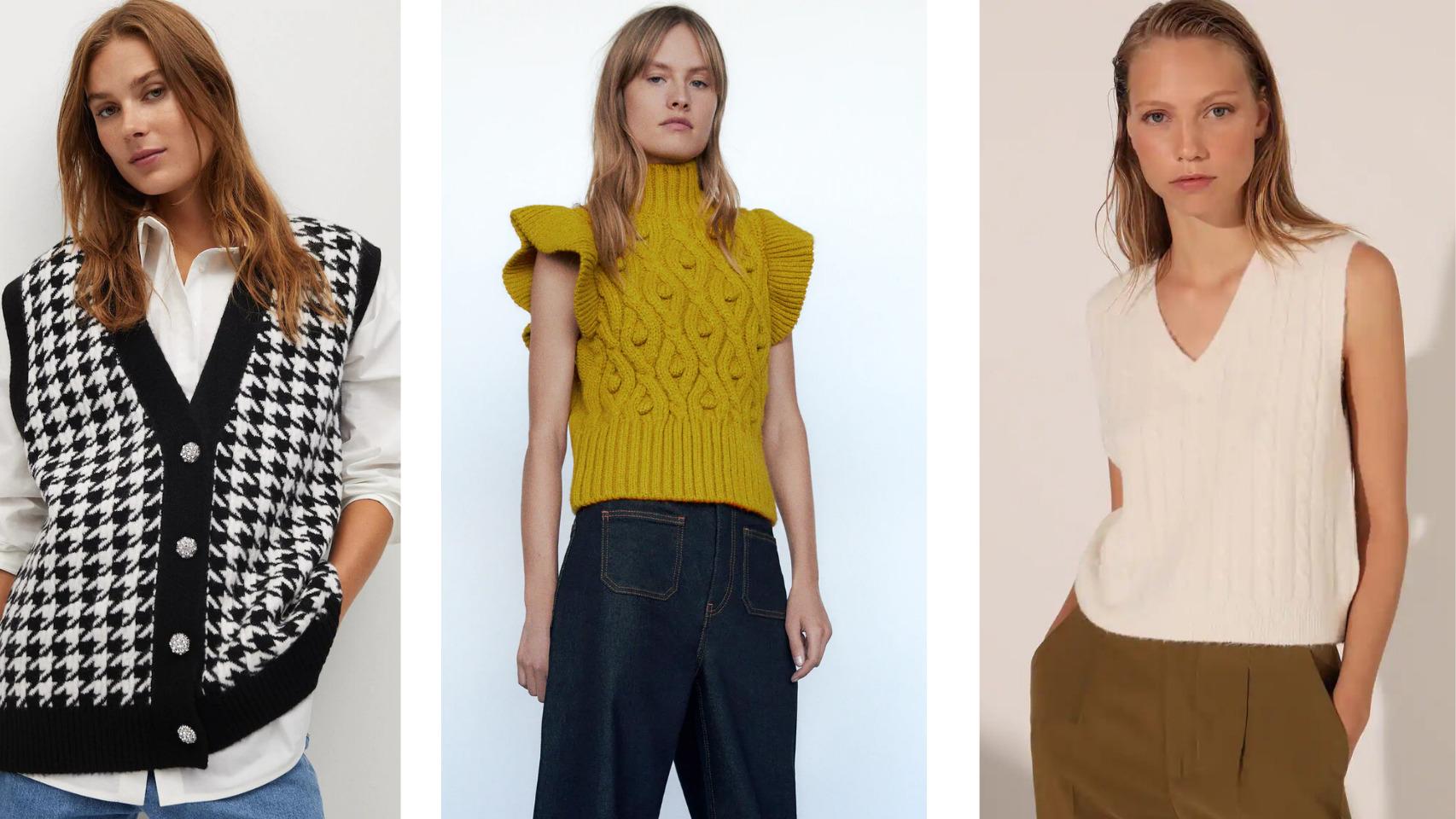 Chaleco de punto: así es la prenda ‘vintage’ que no pararás de combinar esta temporada