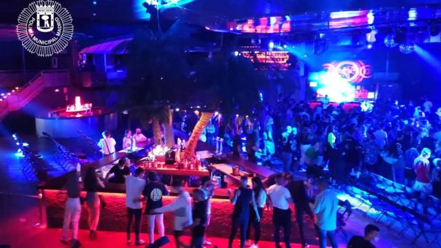 Momento del concierto en La Riviera.