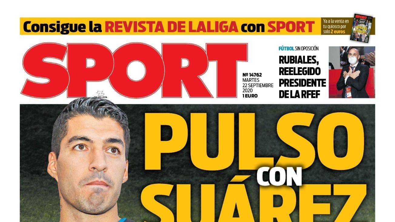 Portada Sport (22/09/20)