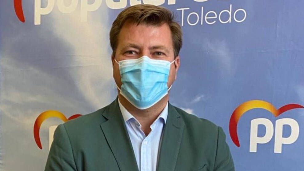 Pedro Congosto, portavoz del PP en la Diputación de Toledo