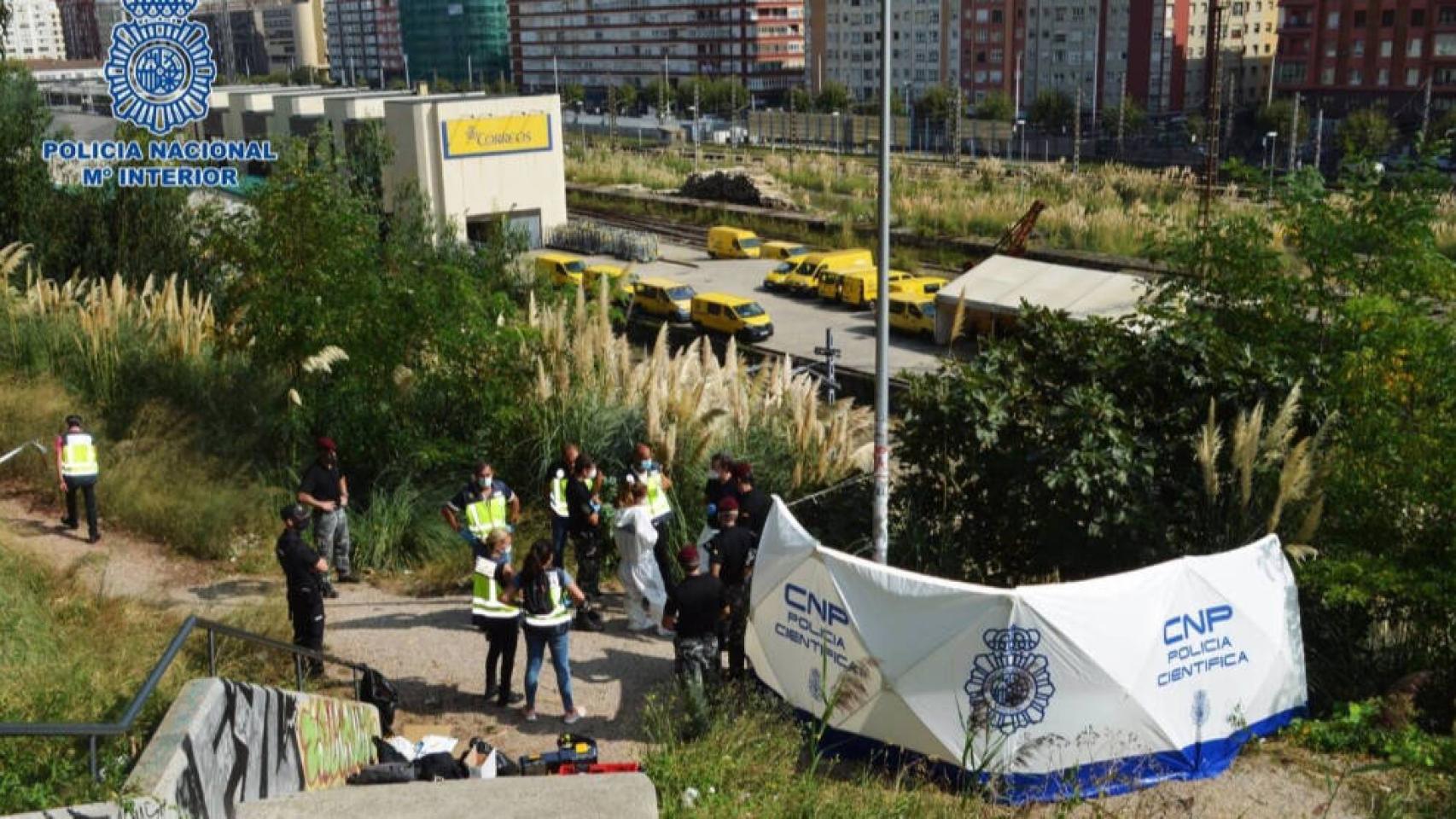 Identificado los restos humanos en Santander como los de la joven desparecida en Ciudad Real. Foto: Policía Nacional