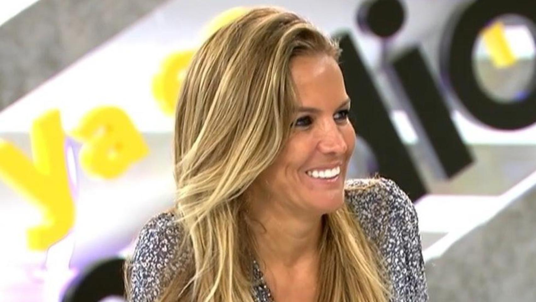 Marta López durante una de sus colaboraciones en 'Ya es mediodía'.