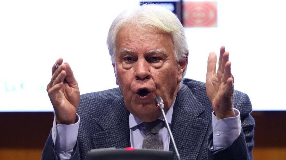 Felipe González, en una imagen de este año