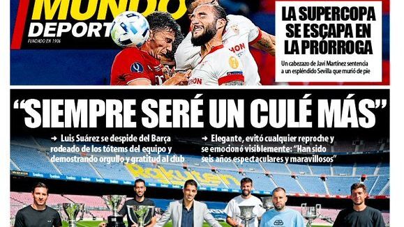 La portada del diario Mundo Deportivo (25/09/2020)