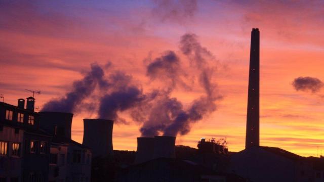 La central térmica de As Pontes, en la provincia de A Coruña.