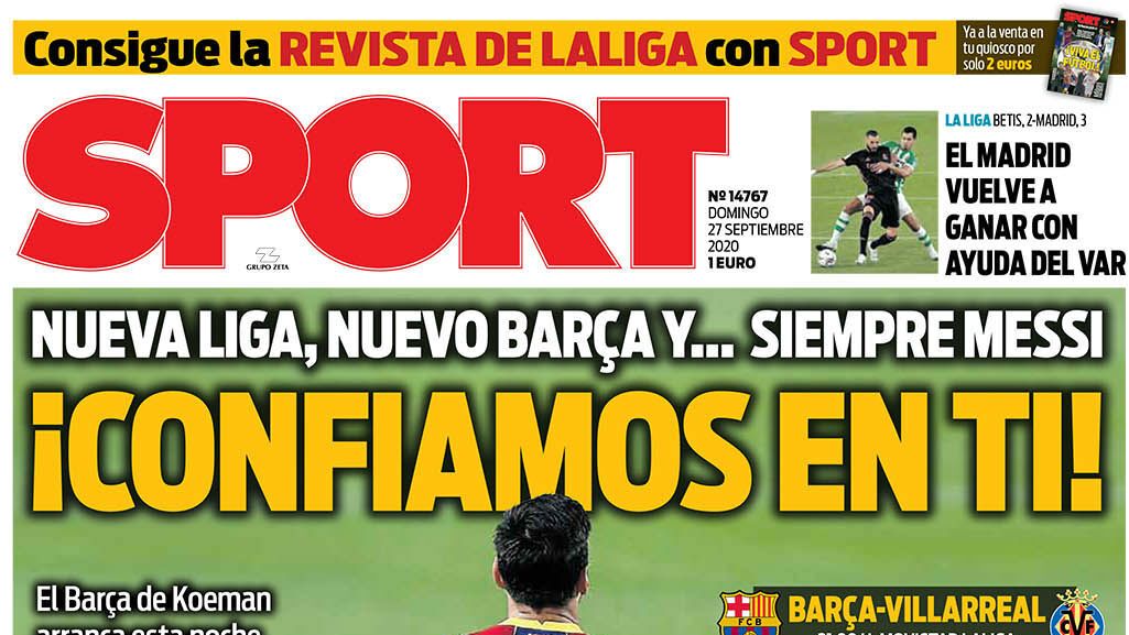 Portada Sport