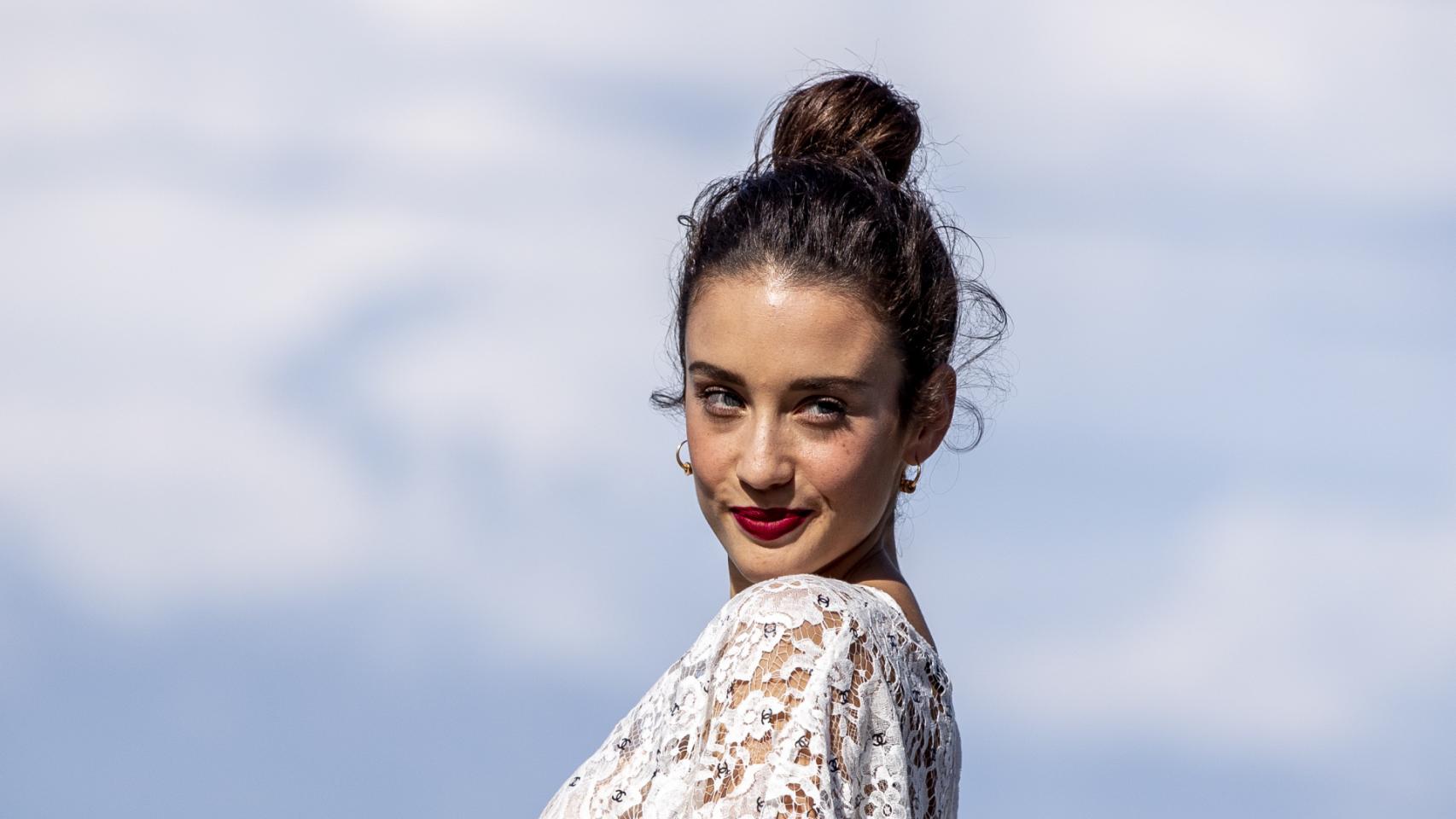 María Pedraza, en el Festival de Cine de San Sebastián.