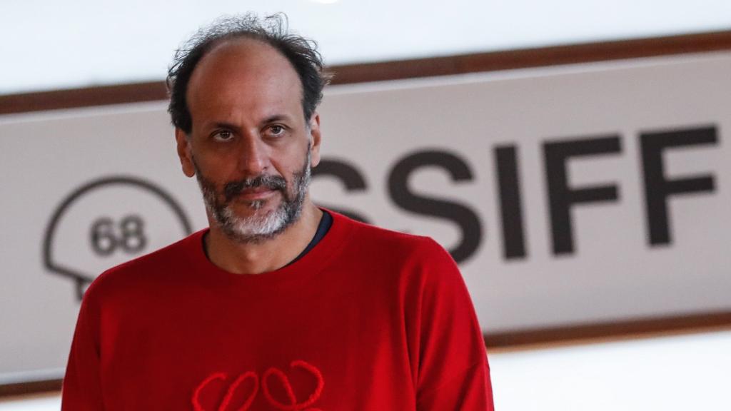 Luca Guadagnin en el Festival de Cine de San Sebastián.