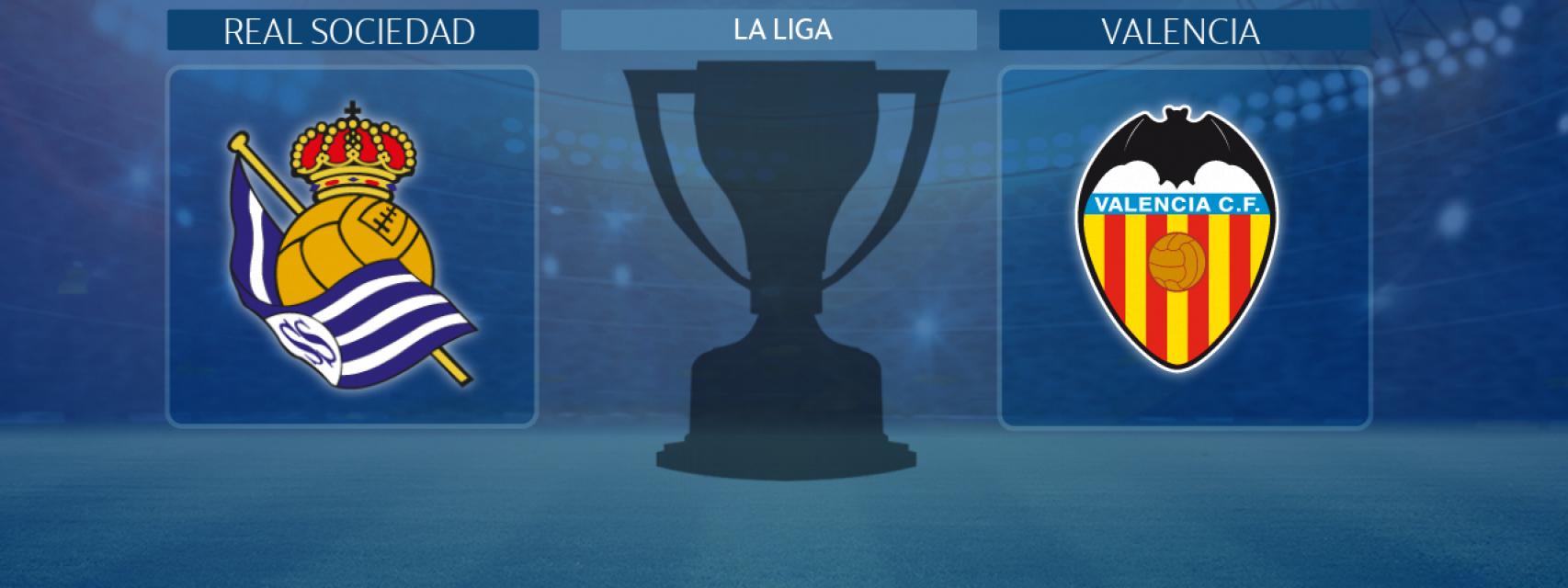Real Sociedad - Valencia, partido de La Liga
