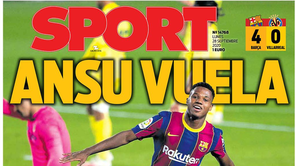 Portada Sport(28/09/20)