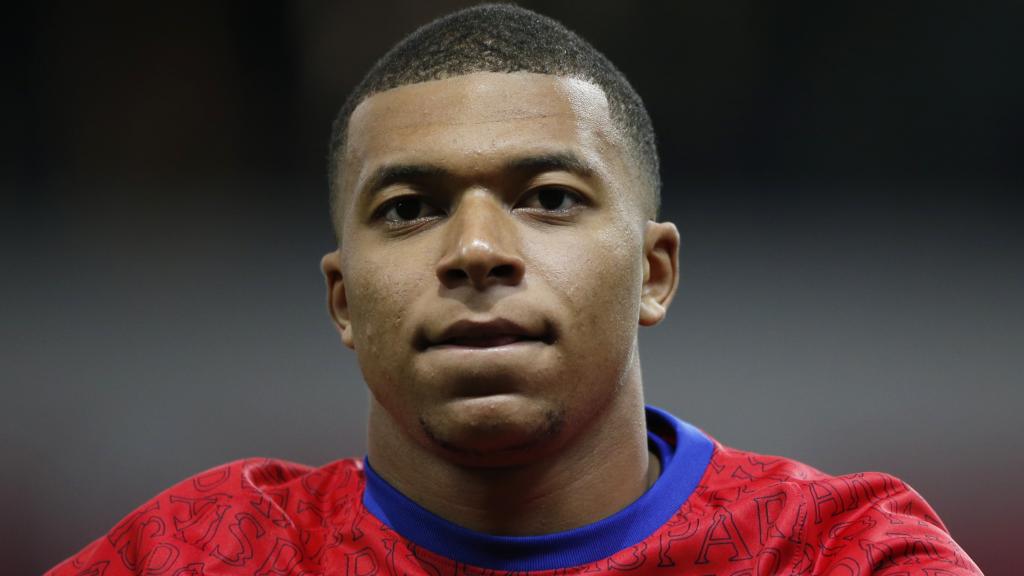 El delantero francés Kylian Mbappé