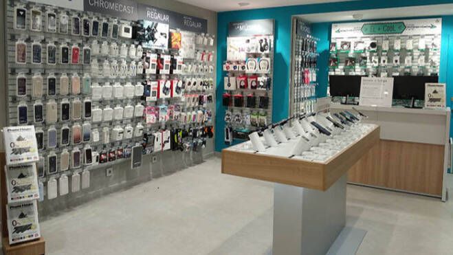 Imagen de recurso de una tienda de telefonía