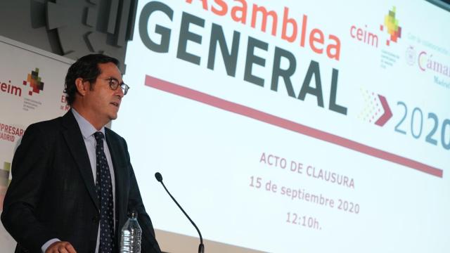 Antonio Garamendi, presidente de CEOE.
